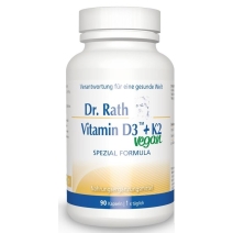 Dr Rath Vitamin D3 + K2 vegan 90 kapsułek