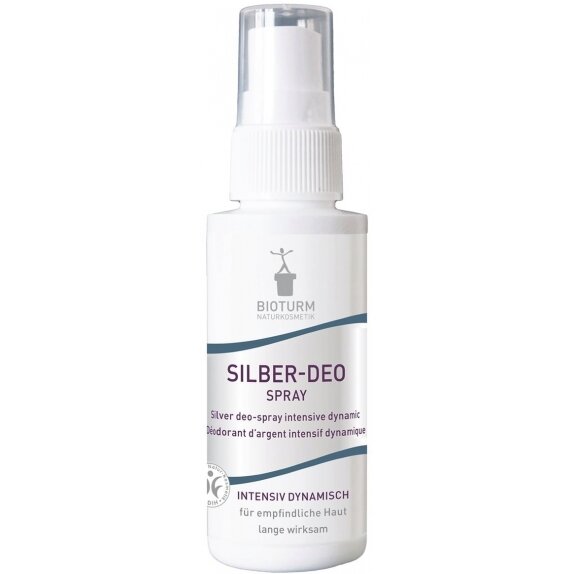 Bioturm Dezodorant w sprayu Silber-INTENSIV zapach ziołowo-drzewny 50 ml cena 36,90zł