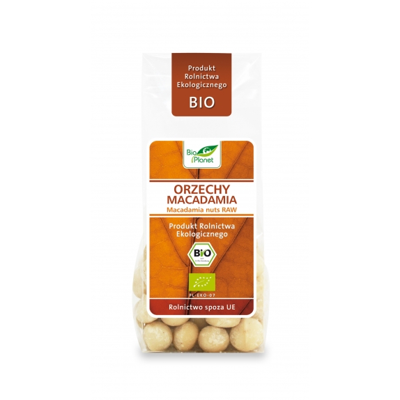 Orzechy macadamia 75 g BIO Bio Planet cena 2,21$