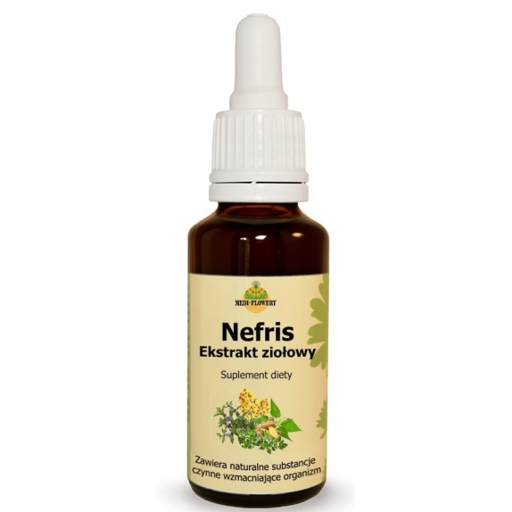 Nefris ekstrakt ziołowy 30 ml Medi-Flowery  cena €7,93
