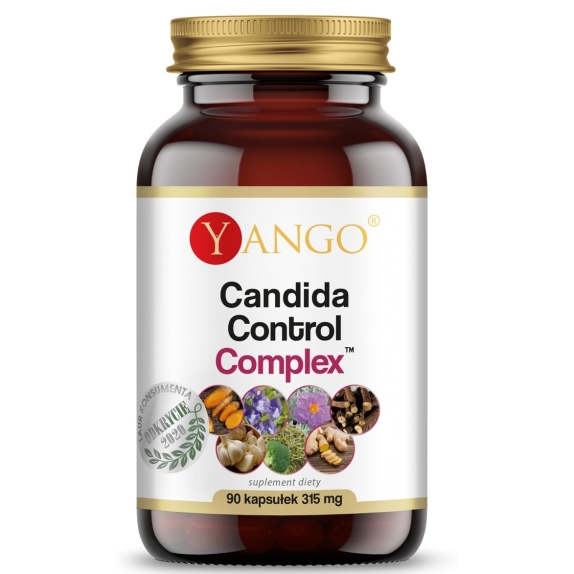 Yango Candida Control Complex 315 mg 90 kapsułek cena 21,57$