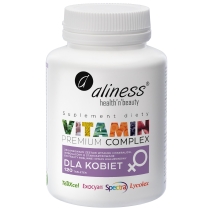 Aliness premium vitamin complex dla kobiet 120 tabletek