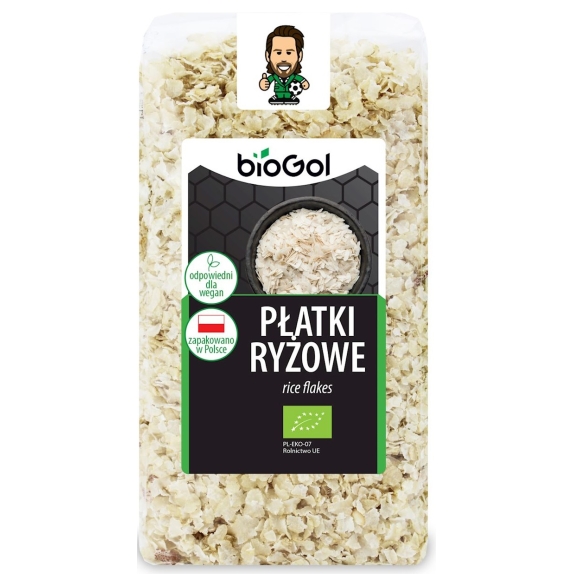 Płatki ryżowe 300 g BIO BioGol cena 9,45zł