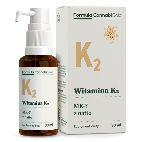 Formula CannabiGold Vitamin K2 30 ml HemPoland cena 49,00zł
