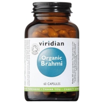 Viridian Ekologiczna Brahmi (Bacopa monnieri) 300 mg 60 kapsułek