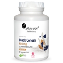 Aliness black cohosh pluskwica groniasta 300 mg 90 vege kapsułek