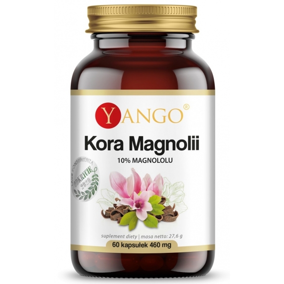 Yango Kora Magnolii 10% Magnololu 60 kapsułek cena 42,90zł