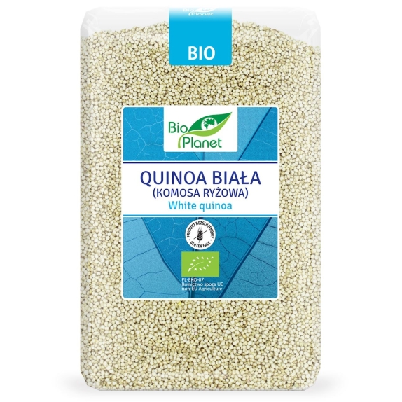 Quinoa biała (komosa ryżowa) bezglutenowa 2 kg BIO Bio Planet cena €12,06