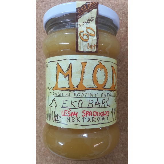 Miód leśny spadziowo-nektarowy 380 g Eko Barć cena €9,99
