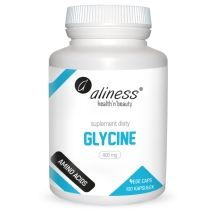 Aliness glycine 800 mg 100 vege kapsułek