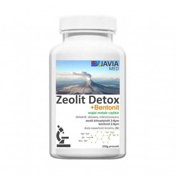 Javia Med Zeolit + Bentonit Detox 250 g cena 48,33$