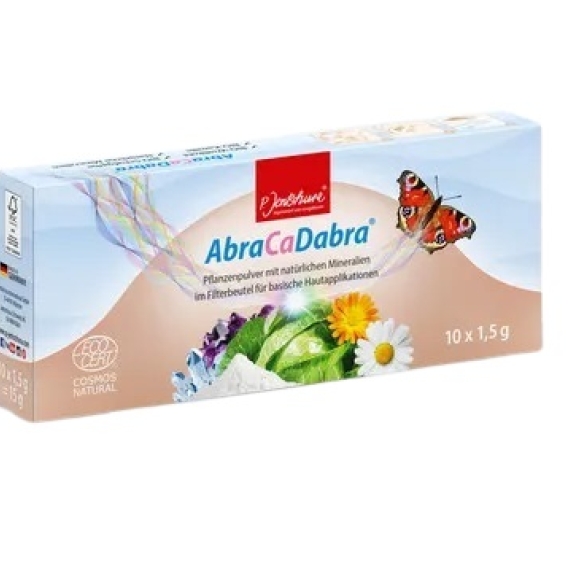 AbraCaDabra - Roślinny proszek do alkalicznych aplikacji na skórę 10 saszetek  Jentschura cena 6,21$