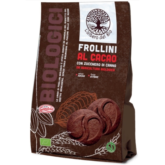 Ciastka z kakao wegańskie 350 g BIO Gandola cena €2,64