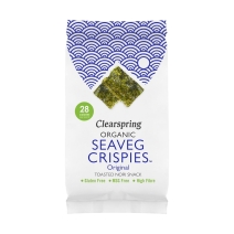 Chipsy z alg morskich nauralne seaveg bezglutenowe 4 g Clearspring