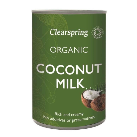 Mleko kokosowe 400 ml BIO Clearspring cena 3,94$