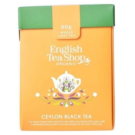 Herbata sypana czarna ceylon 80 g BIO English tea cena 34,99zł