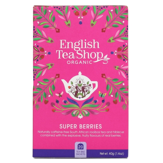 Herbata owocowa 20 saszetek x 2 g (40 g) BIO English tea cena 13,79zł