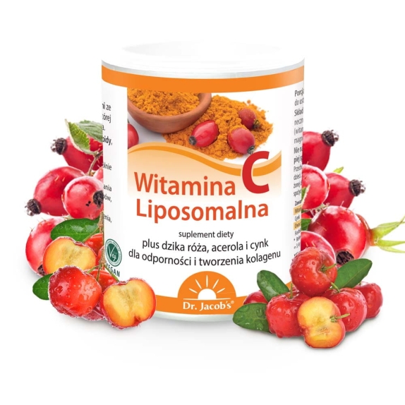 Dr Jacobs witamina C liposomalna 150 g  cena €12,64