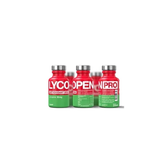 LycopenPRO Sharp napój likopenowy z żurawiną 15 sztuk x 250ml  cena 189,00zł