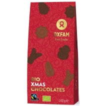 Praliny czekoladowe mix świąteczny Fair Trade 160 g BIO Oxfam