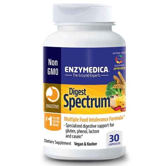 Enzymedica Digest Spectrum 30 kapsułek cena 18,90$