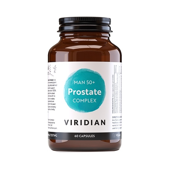 Viridian Man 50+ Prostate Complex 60 kapsułek cena 48,57$