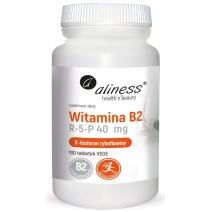Aliness Witamina B2 R-5-P (ryboflawina) 40 mg 100 tabletek