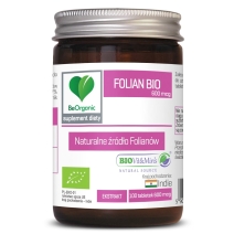 BeOrganic Folian 600mg 100 tabletek BIO