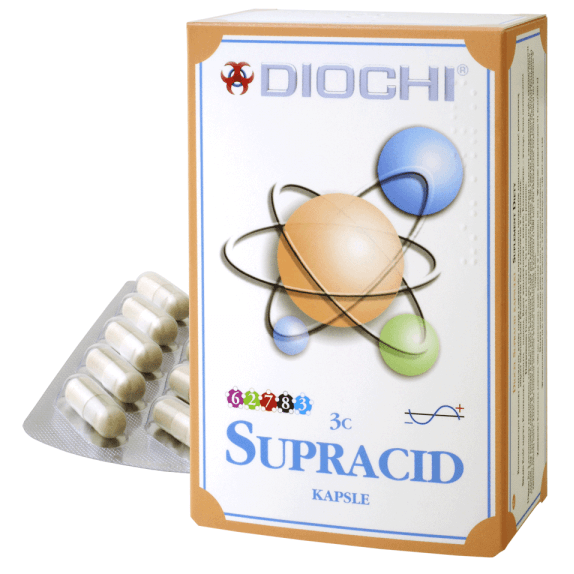 Diochi Supracid 60 kapsułek cena €29,21