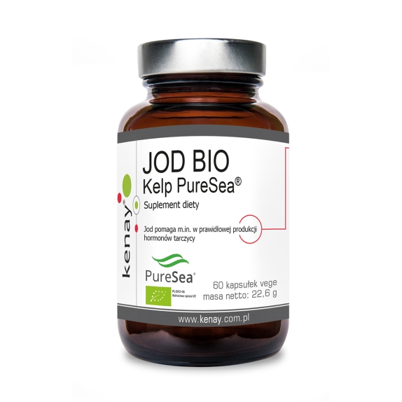 Kenay Jod Bio Kelp PureSea® 60 kapsułek cena 6,07$