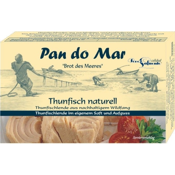 Tuńczyk bonito w sosie własny 120 g BIO Pan Do Mar cena €2,94