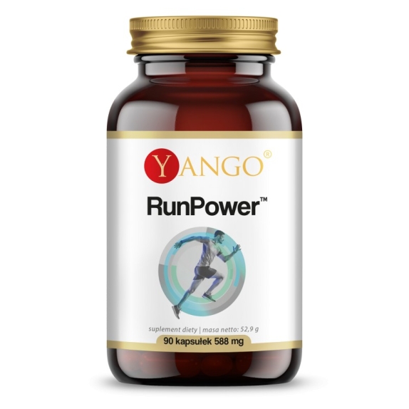 Yango RunPower suplement dla biegaczy 90 kapsułek cena 42,50zł