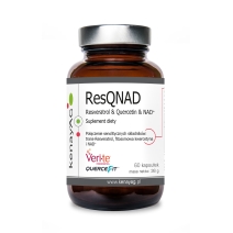 Kenay ResQNAD® Resveratrol & Quercetin & NAD+ (resweratrol, kwercetyna, NAD) 60 kapsułek