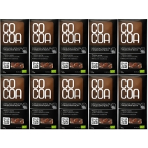 Cocoa czekolada z orzechami pekan 70% 50 g x 10 sztukBIO 