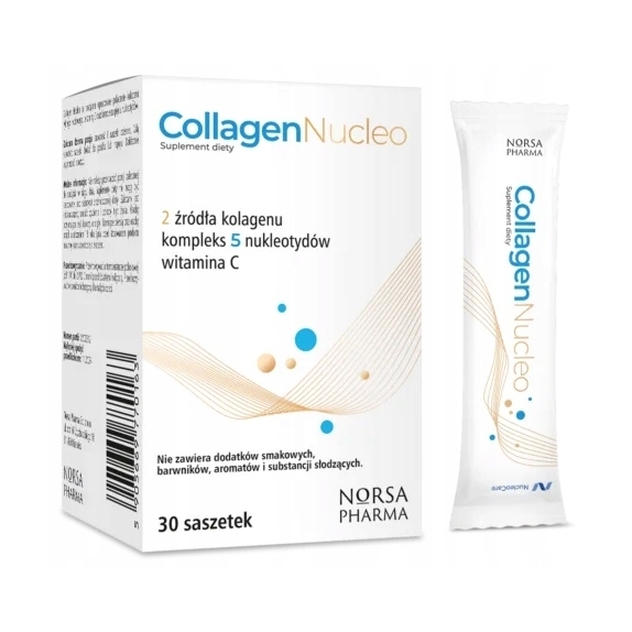 NorsaPharma Collagen Nucleo kolagen 30 saszetek  cena 131,90zł