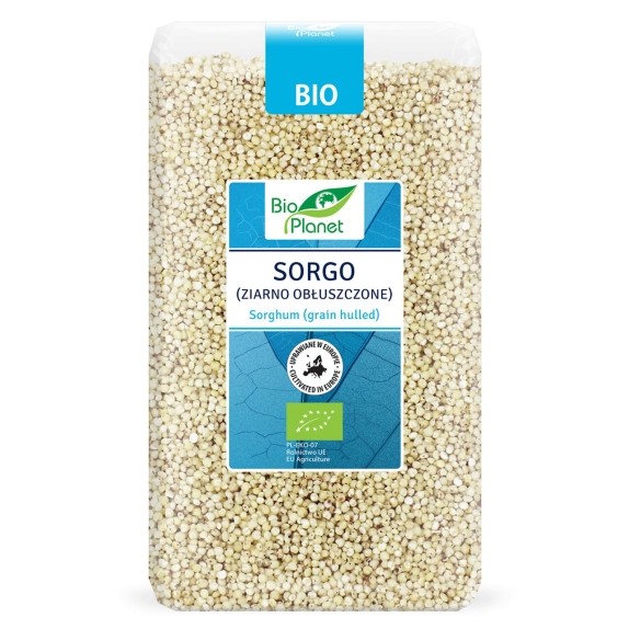 Sorgo (ziarno obłuszczone) 1 kg BIO Bio Planet  cena 12,25zł