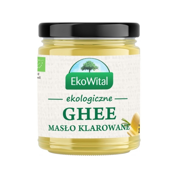 Masło klarowane Ghee BIO 250 g EkoWital cena €7,56