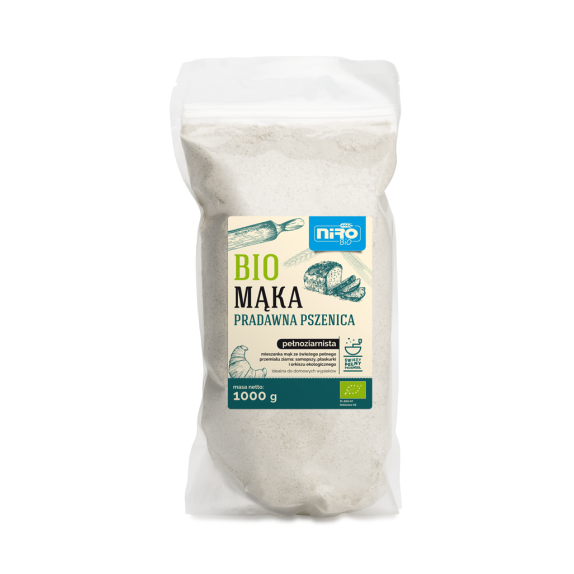 Mąka pradawna pszenica BIO 1 kg Niro cena 20,79zł