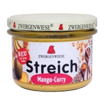 Pasta słonecznikowa z mango i curry 180 g BIO Zwergenwiese