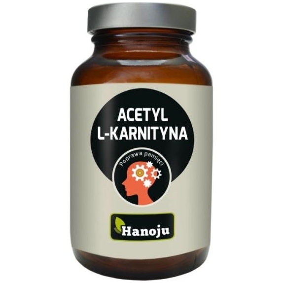 Hanoju Acetyl L-karnityna 400mg 90 kapsułek cena 20,57$