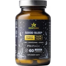 HempKing Good Sleep (5mg CBD 3mg CBN) 60kapsułek