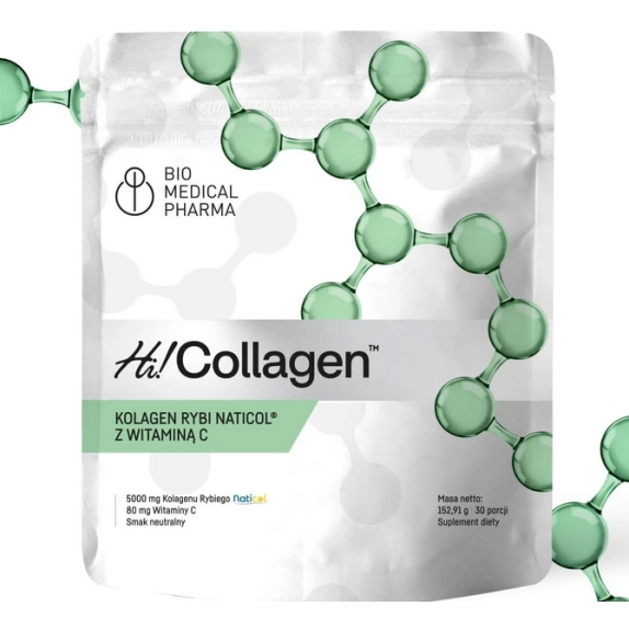 Bio Medical Pharma Hi!Collagen kolagen w proszku 152,91g Bio Medical Pharma cena 85,00zł
