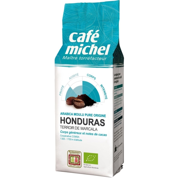 Kawa mielona Arabica 100% Honduras Fair Trade BIO 250 g Cafe Michel cena 8,41$
