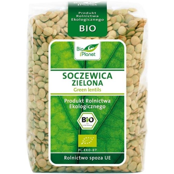 Soczewica zielona 400 g BIO Bio Planet cena 9,15zł