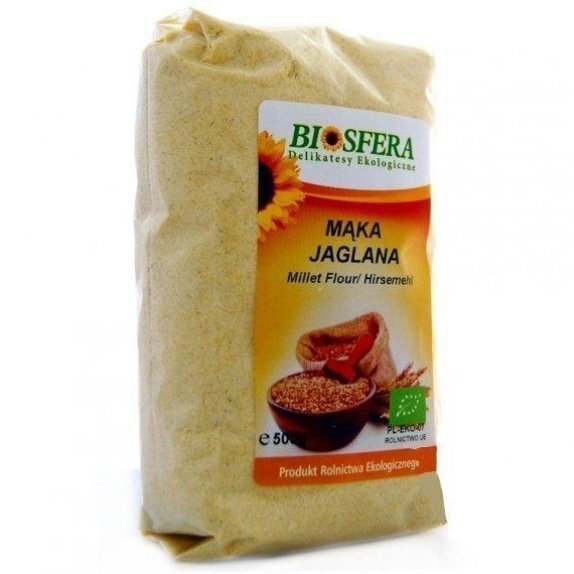 Mąka jaglana 500 g Biosfera cena 7,40zł