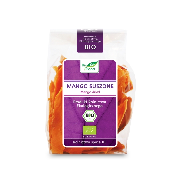 Mango suszone 100 g BIO Bio Planet cena 9,55zł