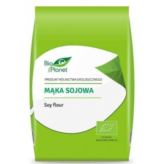 Mąka sojowa 400 g Bio Planet cena 8,79zł