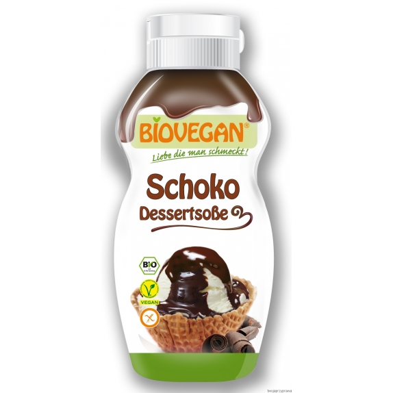 Polewa czekoladowa bezglutenowa 250 g BioVegan cena 17,95zł