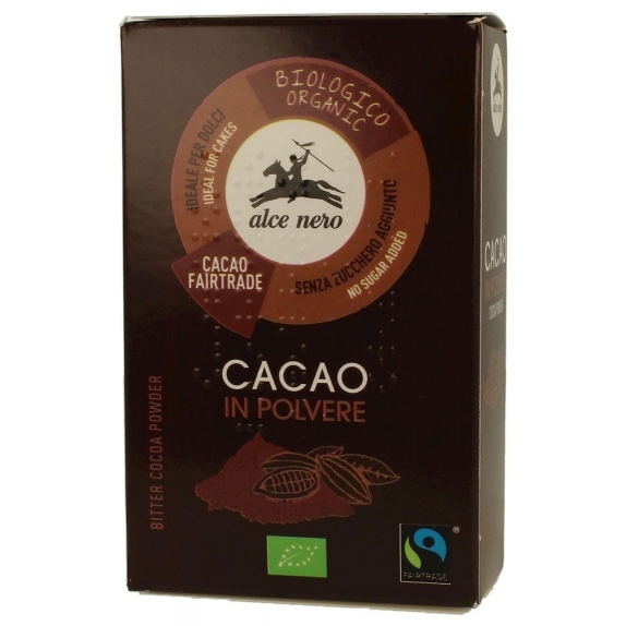 Kakao w proszku 75 g FAIR TRADE BIO Alce Nero cena 9,95zł