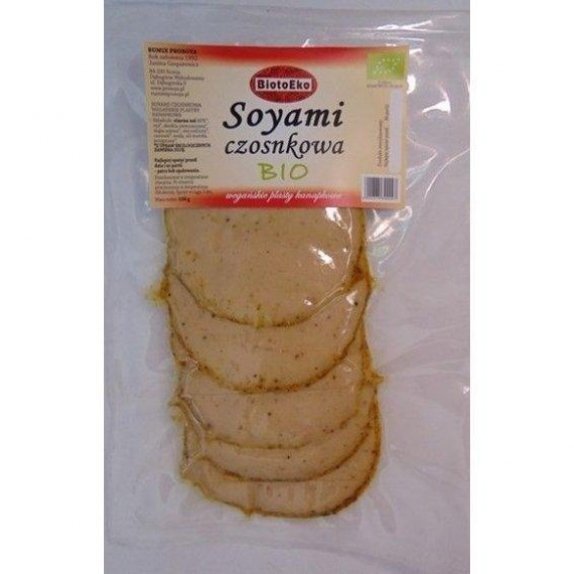 Plastry Soyami czosnkowe 130 g Biotoeko cena 7,55zł
